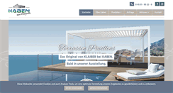 Desktop Screenshot of kaben-mein-wintergarten.de